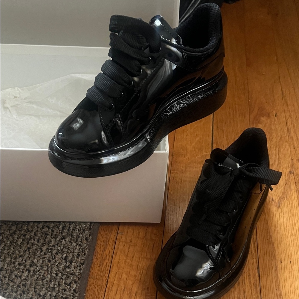 Alexander McQueen Kids Black Sneakers